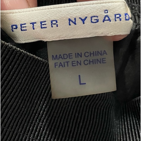 Women’s Blue snake skin pattern Skirt size Large 18Wx36L 100% polyester - Picture 4 of 6